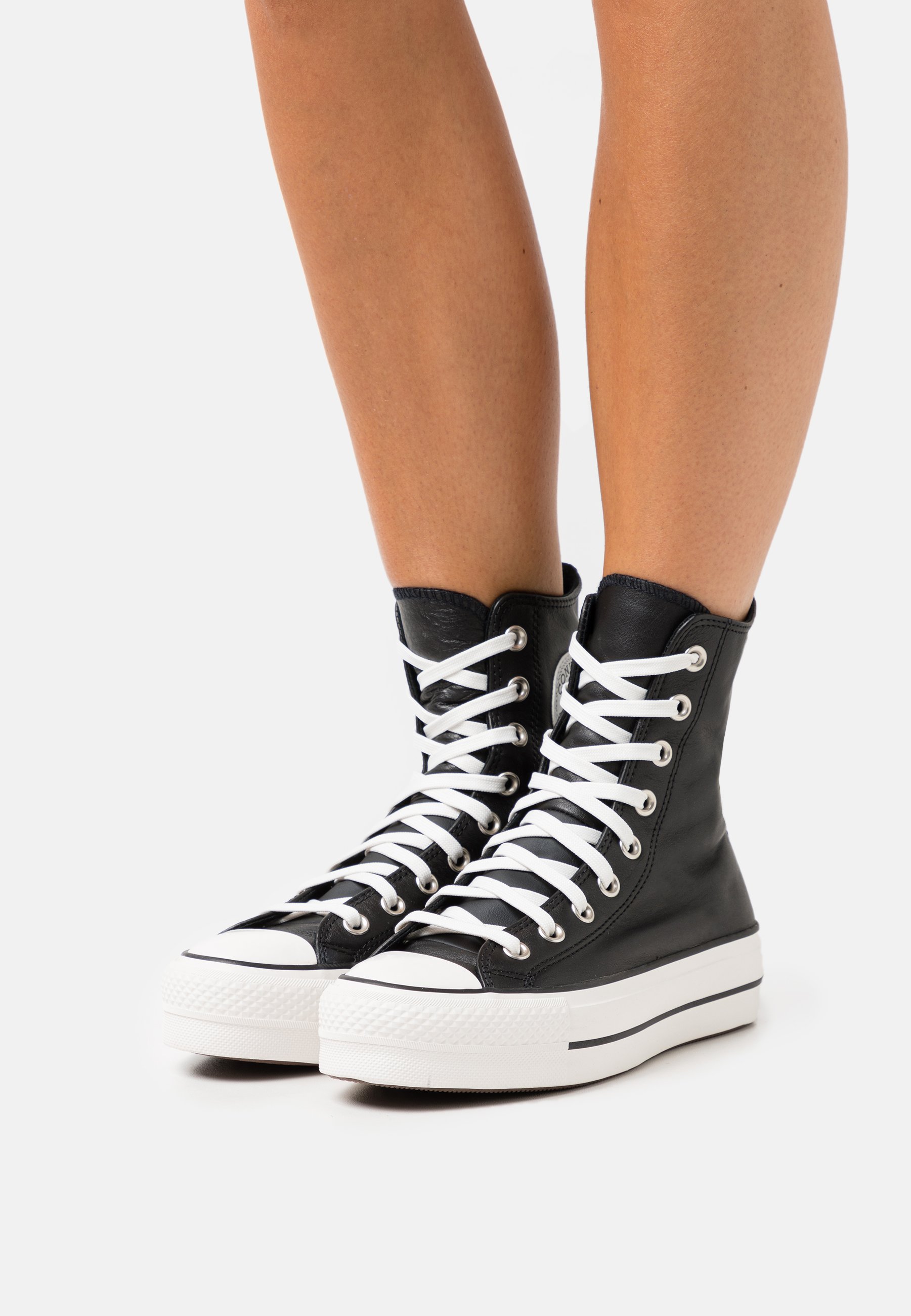 Converse TAYLOR ALL STAR LIFT - altas - black/white/negro -