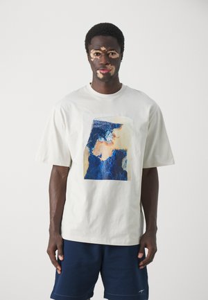Print T-shirt - ice grey