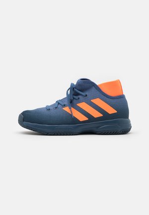 JR UNISEX - Buty tenisowe uniwersalne - crew navy/orange/crew blue