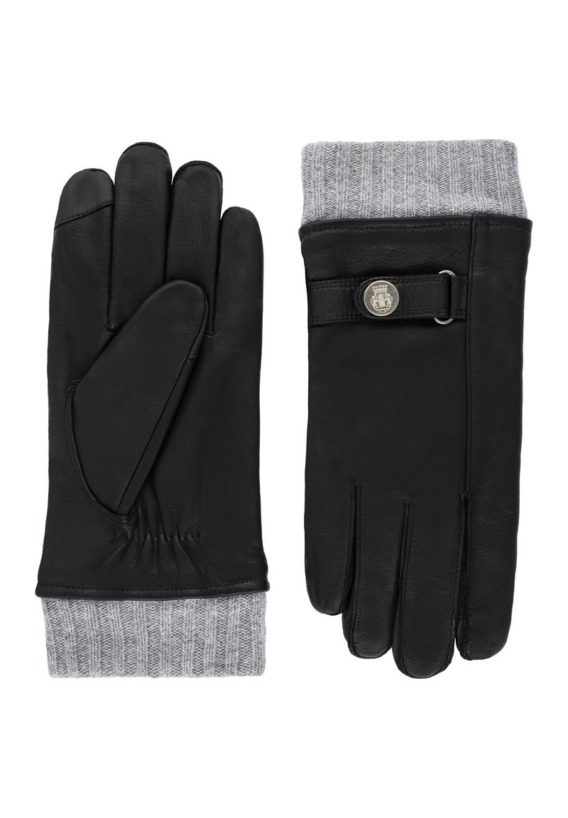 Roeckl DAHLEN TOUCH  - Fingerhandschuh - black grey