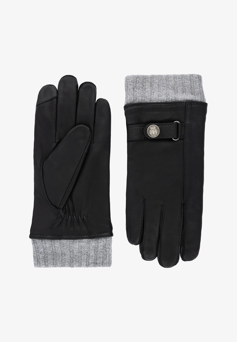Roeckl DAHLEN TOUCH - Fingerhandschuh - black grey