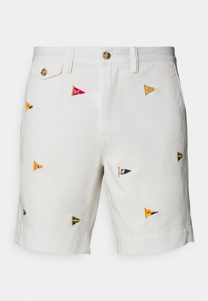 Polo Ralph Lauren FLAT FRONT Shorts deckwash white/white Zalando.de