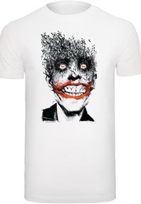 BATMAN THE JOKER BATS - Marškinėliai su spaudiniu - white