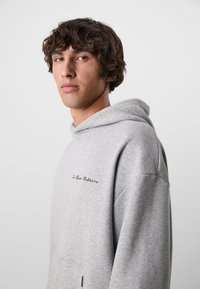 Don't Waste Culture INGVAR UNISEX - Sweatshirt com capuz - melange grey