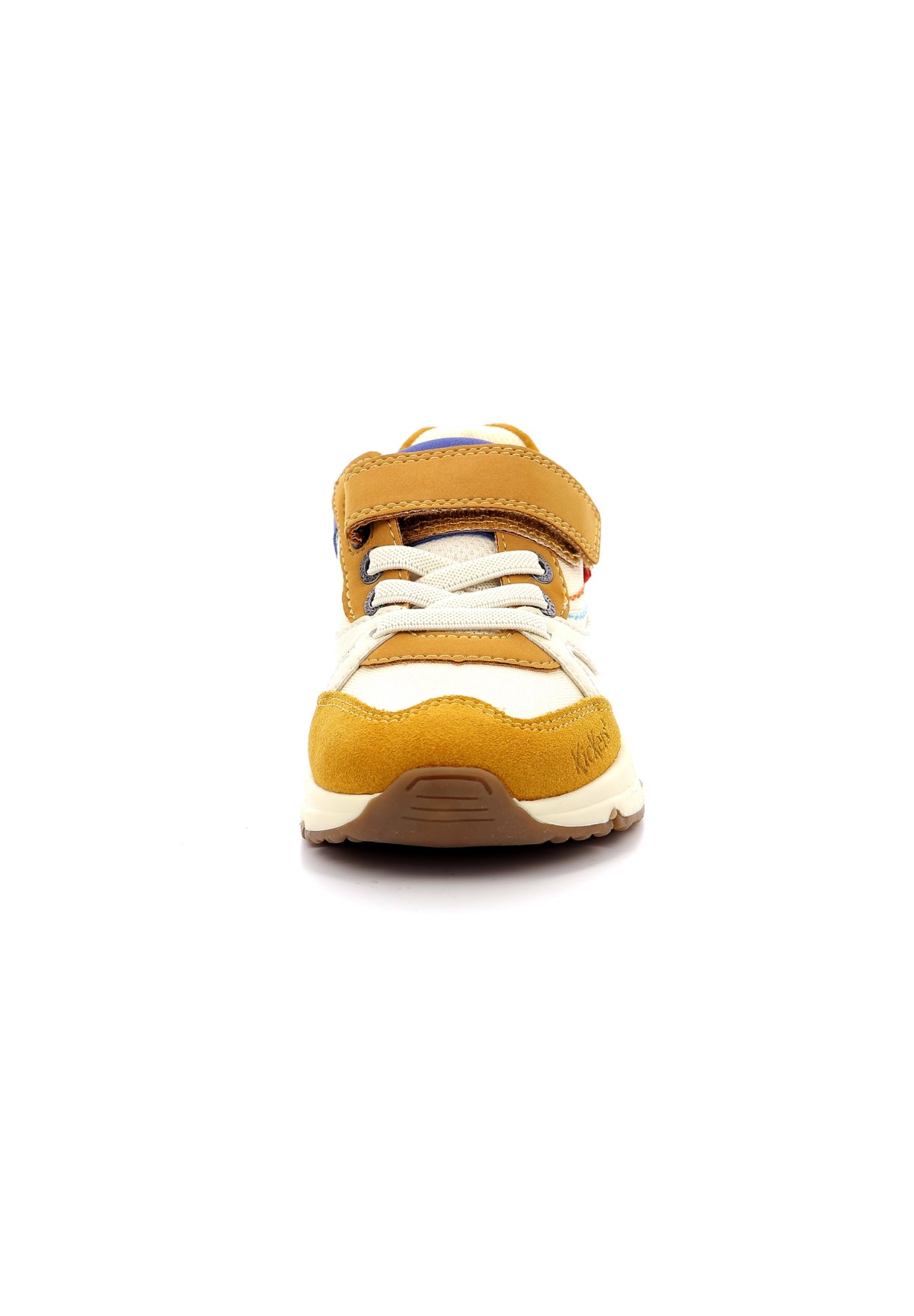Chaussures Bébé Garçon KICKERS KICKNATURE - Oxford En Cuir Camel Beige - Taille 25 EU