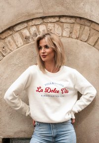 NAOKO LA DOLCE VITA  - Mikina - white