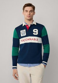 Façonnable RUGBY PATCH - Polo - naval blue