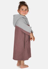 Normani PONCHO 2-5 JAHRE - Bademantel - rosa
