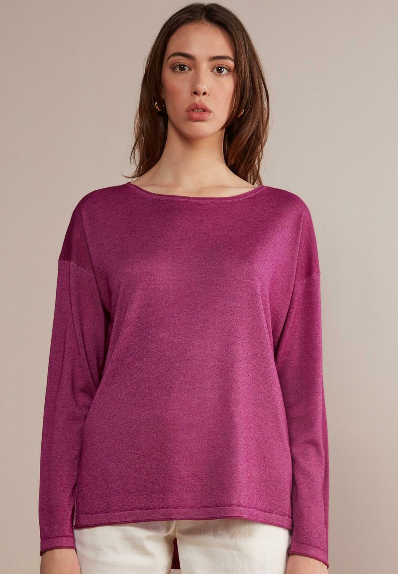 Damen Strickjacken | Falconeri Strickpullover rosa/pink - RM30942 Damen Strickjacken | Falconeri Strickpullover rosa/pink - RM30942