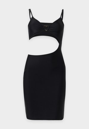 MOSCHINO SWIM, HEART ABITO CORTO - Robe de jour - nero