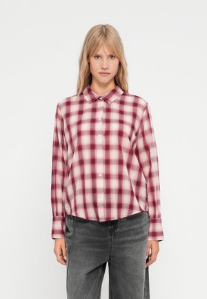 VOILE CLASSIC SHIRT - Blúzka so zapínaním na gombíky - red
