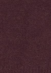 Mjuk, texturerad ullt tyg i en djup bourgognefärg, med ett fint stickat mönster och en något fluffig yta. Elastisk ribbad fåll i botten.