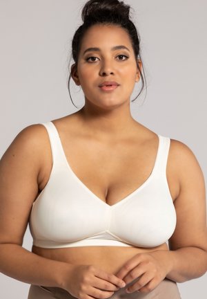 GROSSE GRÖSSEN 2-ER PACK, OHNE BÜGEL, VORGEFORMTE CUPS - Liemenėlė su besiūliais kaušeliais - white