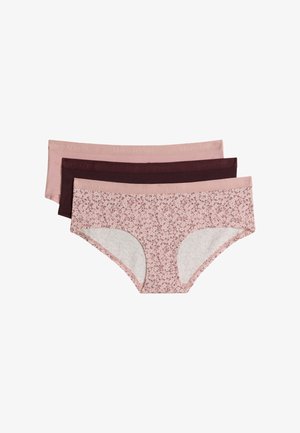 Marc O'Polo, ESSENTIALS 3-PACK - Slip - mauve fudge mauve print
