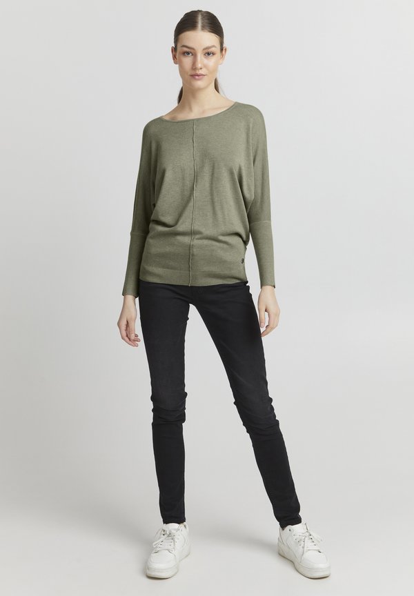 OXHerdis - Jumper - seagrass melange4