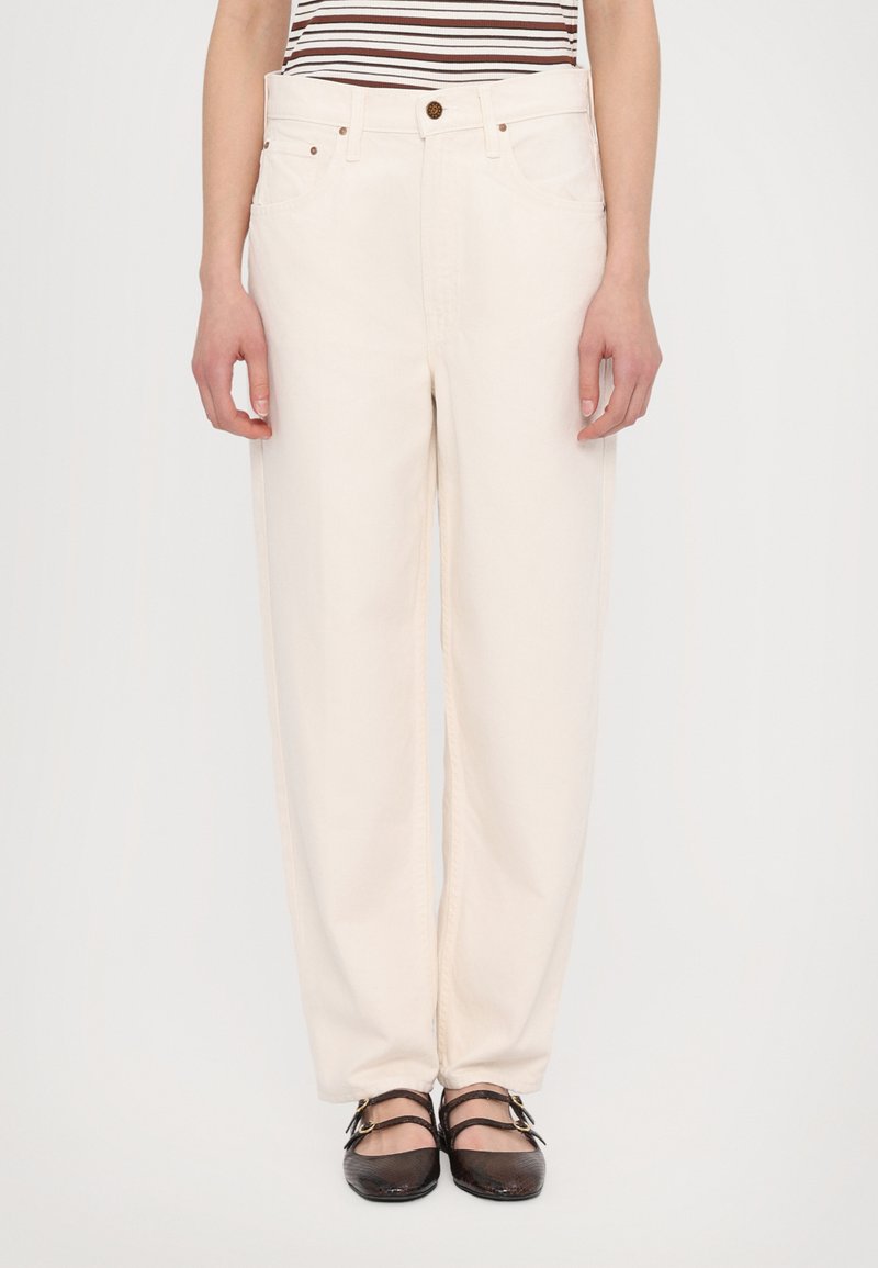 Mother - THE PEELER ANKLE SNACKS - Jeans relaxed fit - white denim, Forstørre