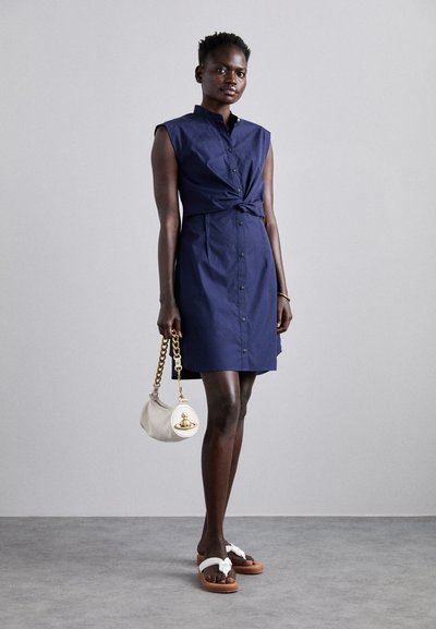 rag & bone LOUISA SLEEVELESS DRESS - Särkkleit - navy