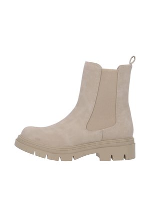 MIDON - Platform ankle boots - beige