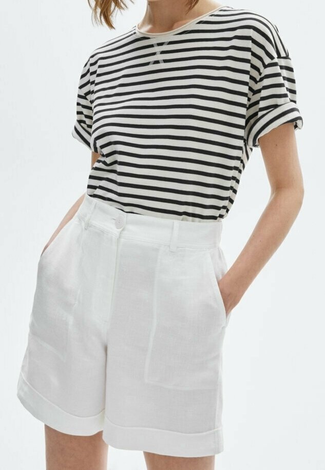 Massimo Dutti T-shirt imprimé - white