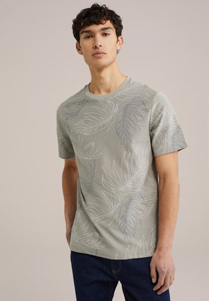 T-Shirt print - greyish green