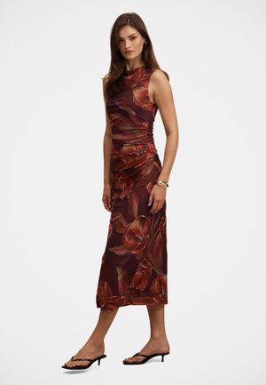 Forever New, ALLEGRA MIDI DRESS - Φόρεμα ημέρας - dunkelrot