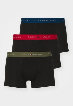 SIGNATURE TRUNK 3 PACK - Boxer brief - indigo/red/olive