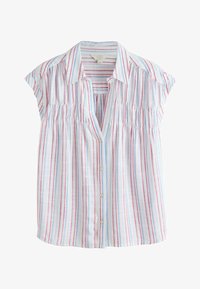 Unselected, white red blue stripe