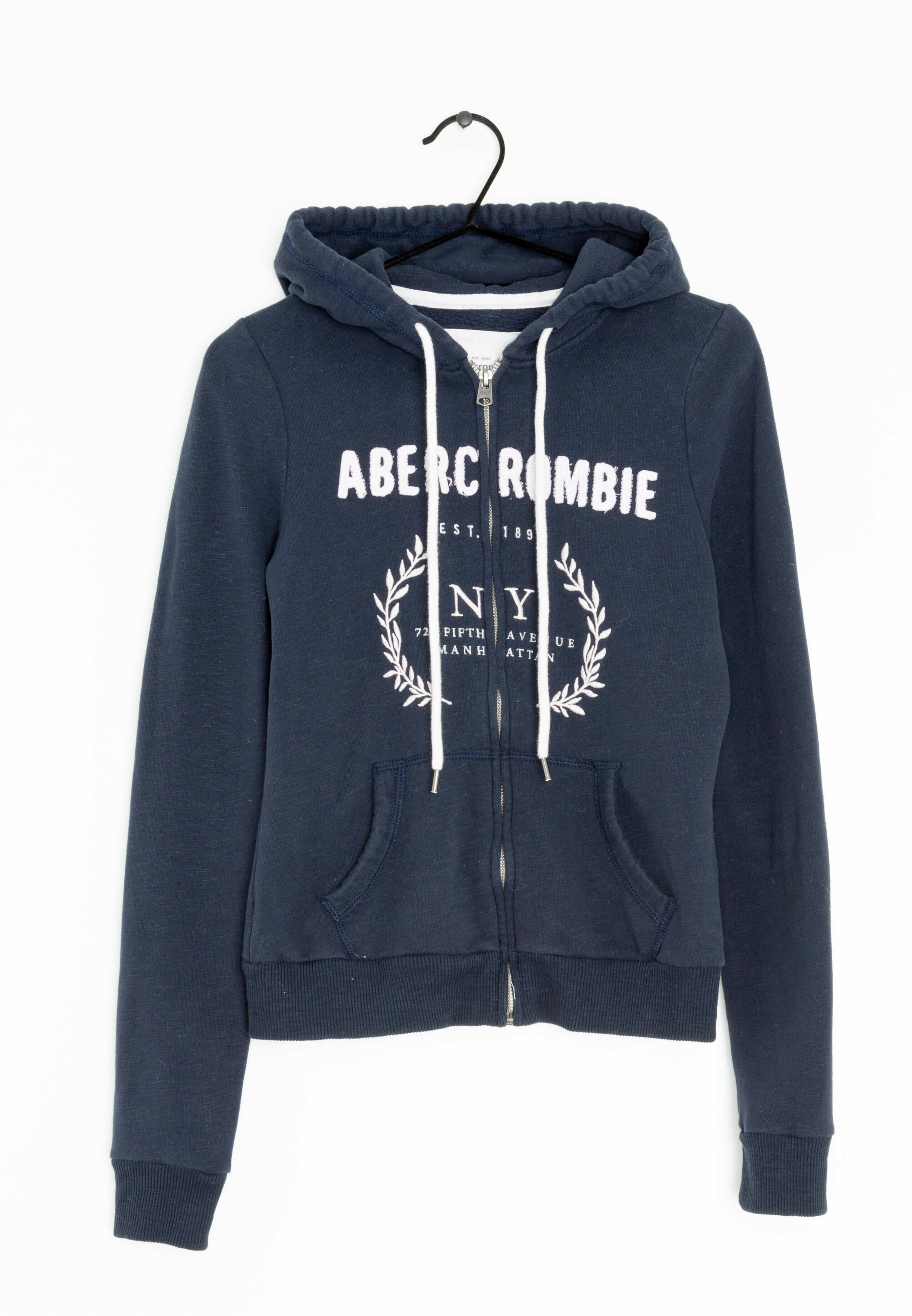 Abercrombie \u0026 Fitch Sudadera con cremallera - blue/azul - Zalando.es