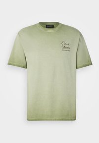 INSIDE OUT COLD DYE - Tricou cu imprimeu - green