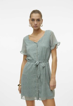 Day dress - chinois green