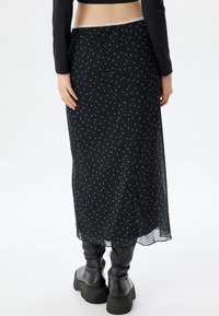 Koton MIDI - A-Linien-Rock - black