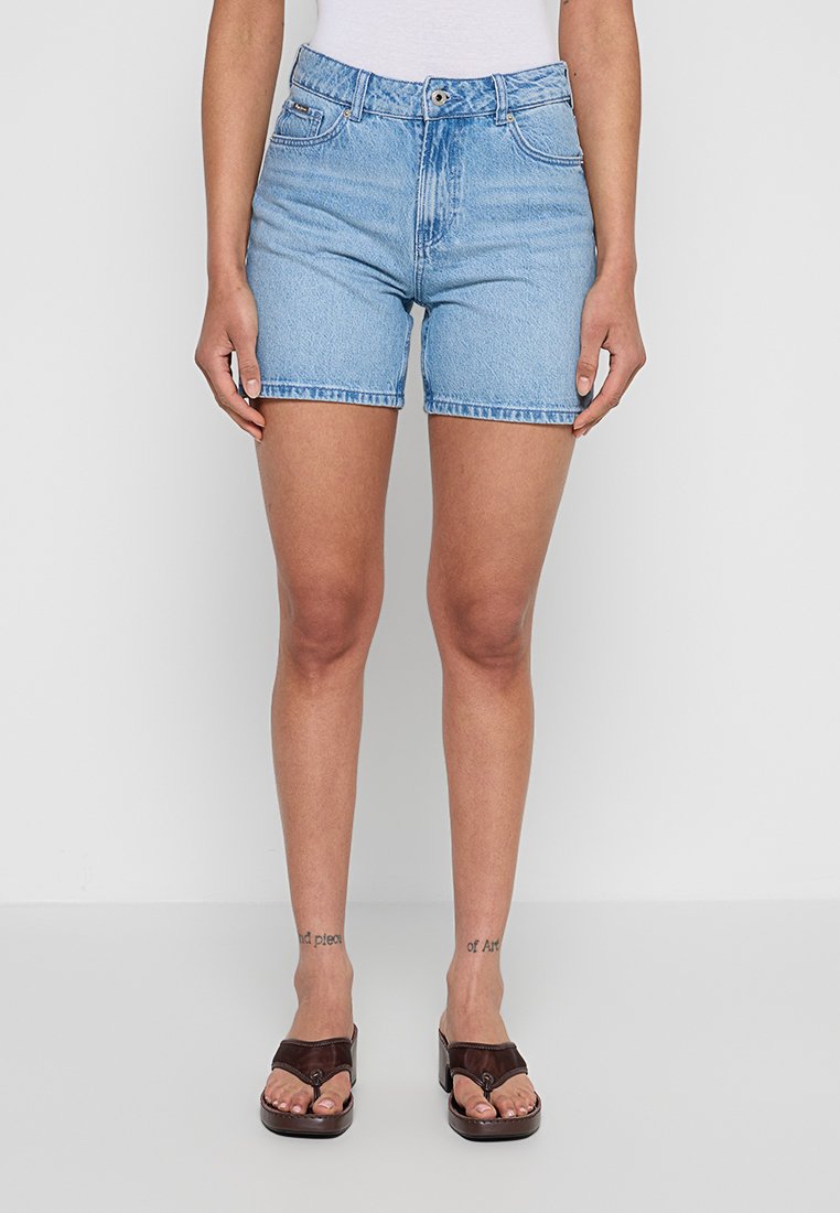 Pepe Jeans Jeansshort blauw