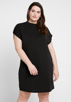 LADIES DRESS - Žerzejové šaty - black