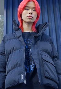 Jordan W J FLIGHT PUFF CORE JKT - Zimní bunda - black/white