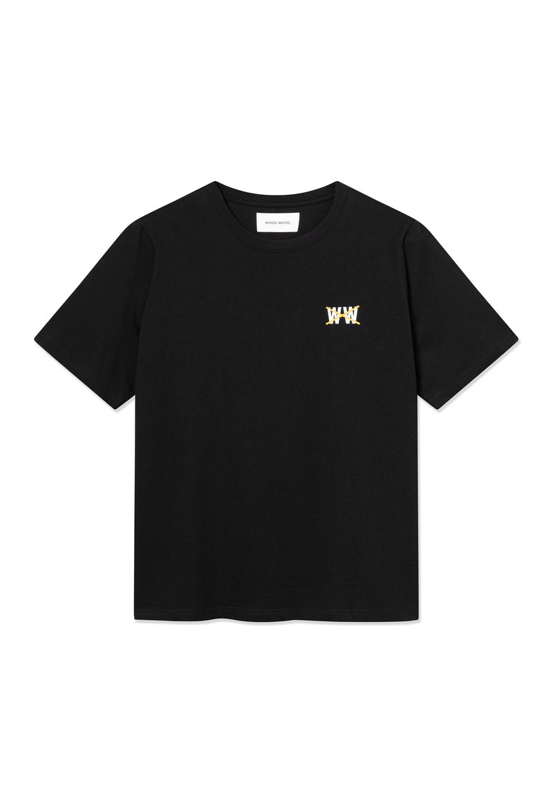 WOOD WOOD WWBOBBY TAXI 25388 - T-Shirt basic - black/schwarz - Zalando