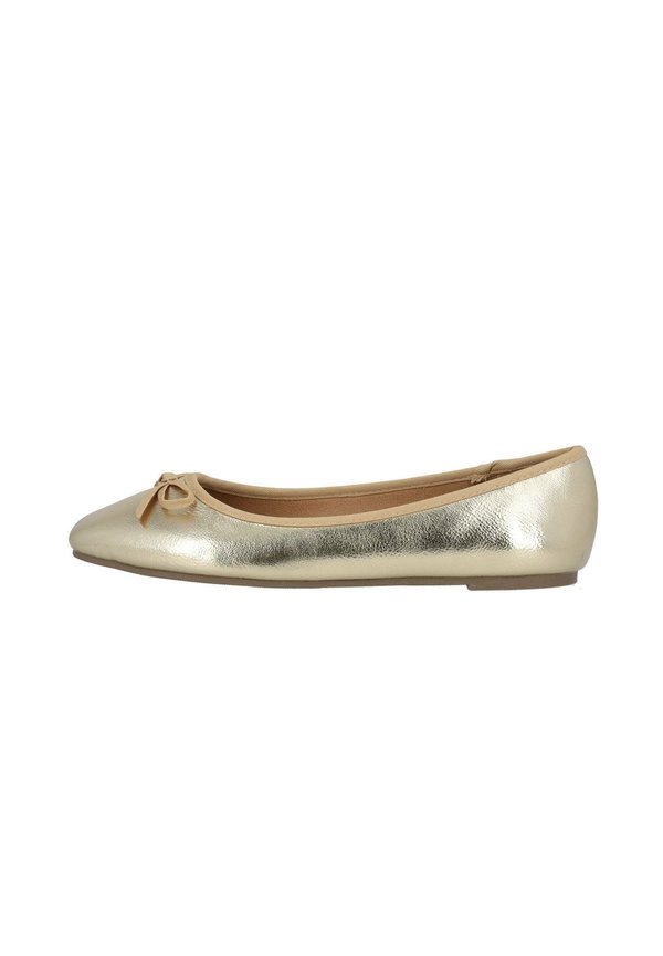 VOSO - Klassischer Ballerina - gold metallic