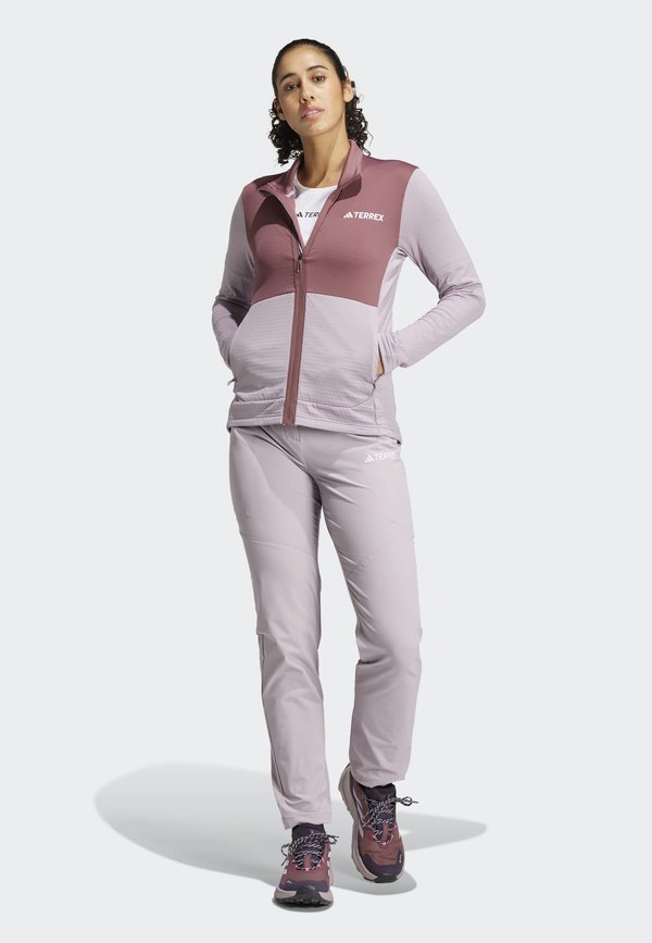 Fleece jacket - preloved figquiet crimson4