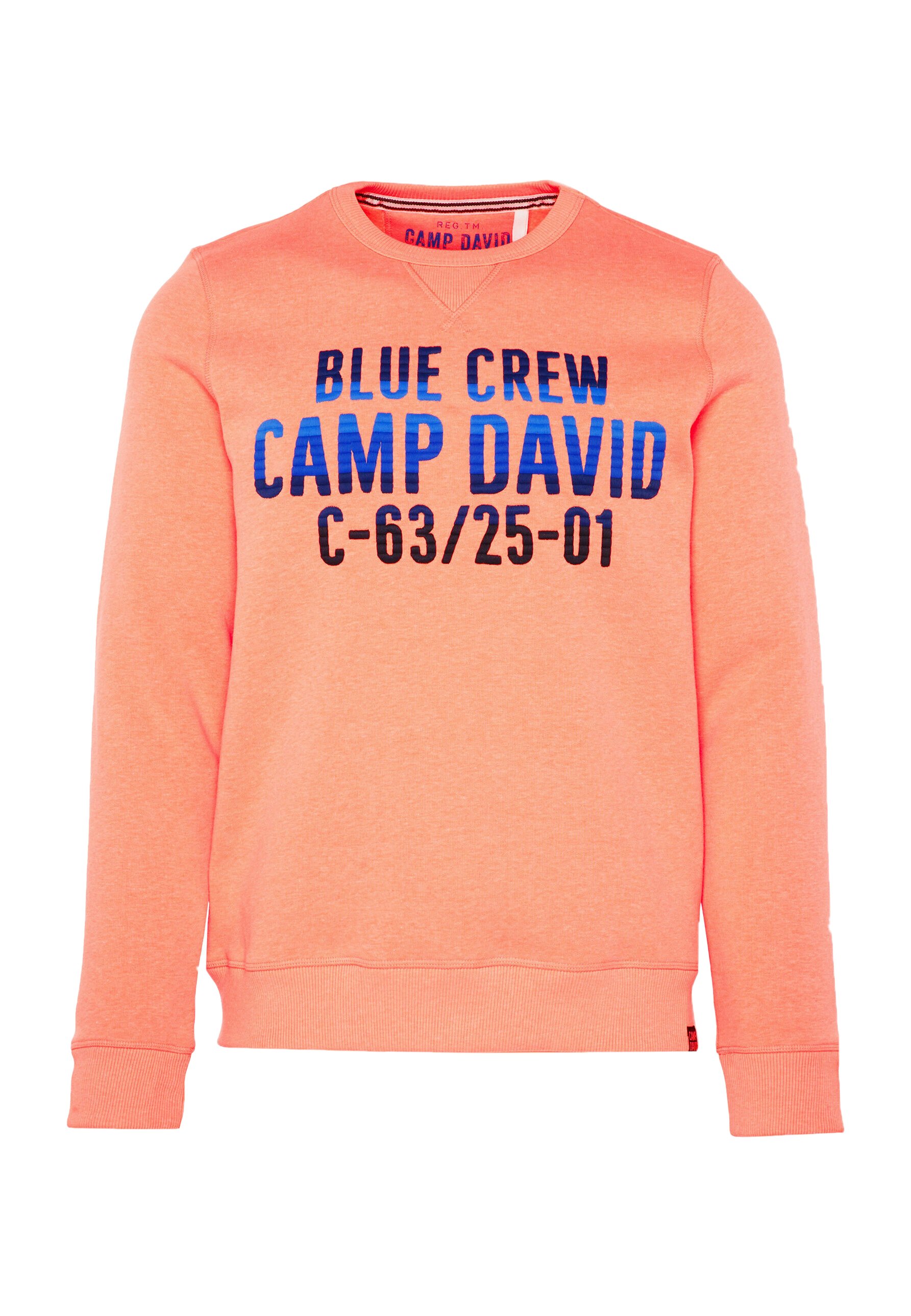 Camp David Sweatshirt - neon orange 
