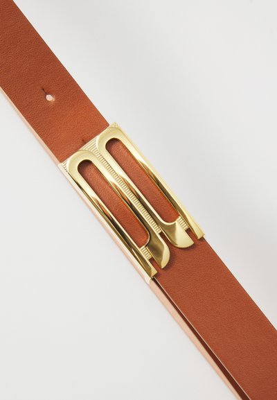 Victoria Beckham REGULAR FRAME BELT - Belt - brown
