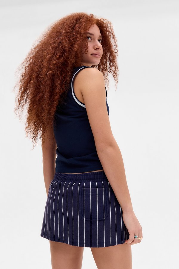 PINSTRIPE SKIRT - Mini skirt2