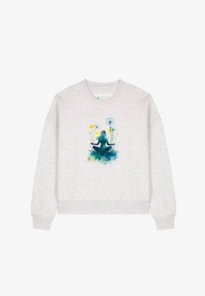watapparel, YOGA & MEDITATION - Sweatshirt - cool heather grey