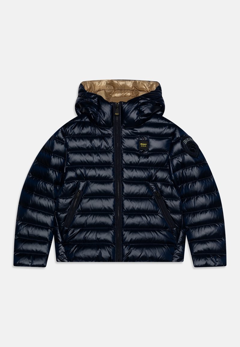 Blauer Dunjakker - blue
