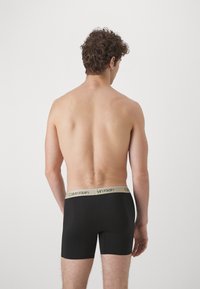 Calvin Klein Underwear 3 PACK  - Ozke boksarice - black/euclyptus/lime cream/flame