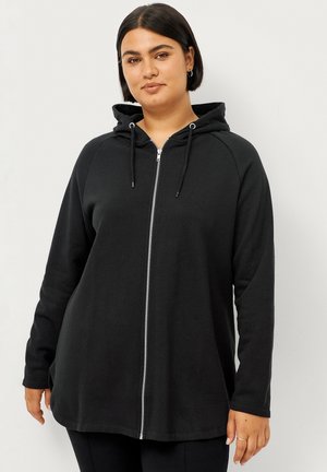 Ellos Plus collection KASSIE  - Sweatjakke - schwarz