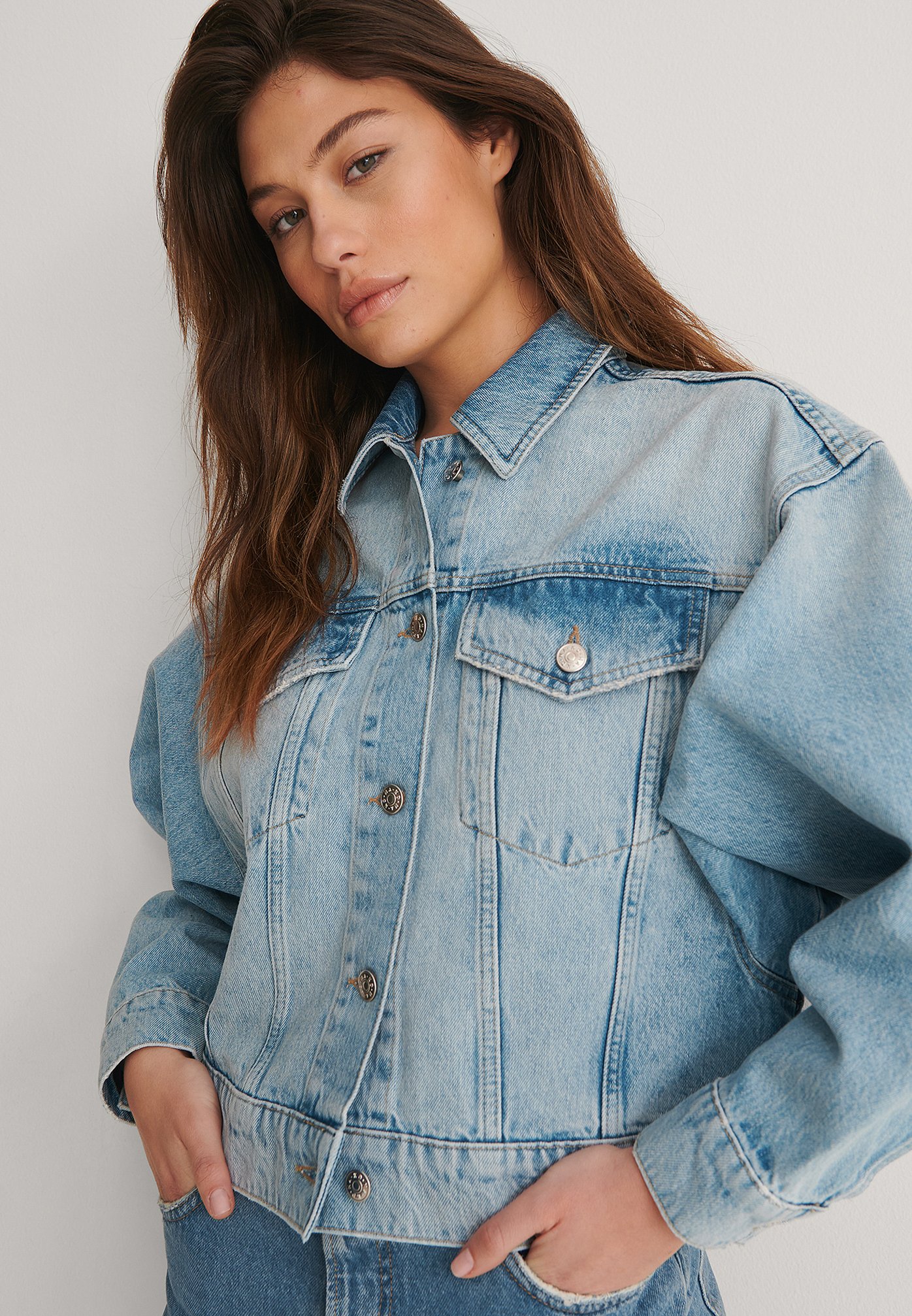 cut off jean jacket womens