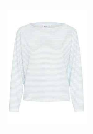 Saint Tropez JARASZ  - Long sleeved top - airy blue ice stripe
