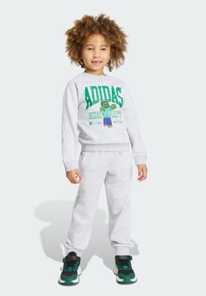 adidas Performance, MINECRAFT JOGGER UNISEX SET - Sweatshirt - light grey heather