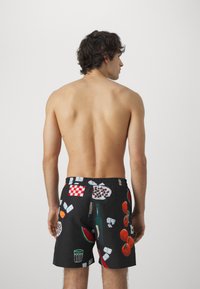 Carhartt WIP SLATER SWIM TRUNKS - Bañador corto - isis maria dinner/black