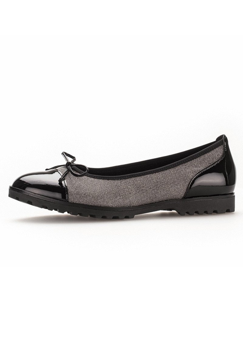 Gabor Ballet pumps - silver-coloured