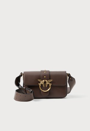 LOVE ONE SLOUCHY - Schoudertas - marrone/antique gold-coloured